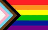 Progress pride flag
