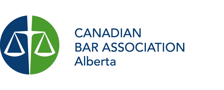 Logo for Canadian Bar Association, Alberta Branch Logo for Canadian Bar Association, Alberta Branch